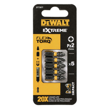 DeWalt PZ2 25mm 5pk FLEXTORQ