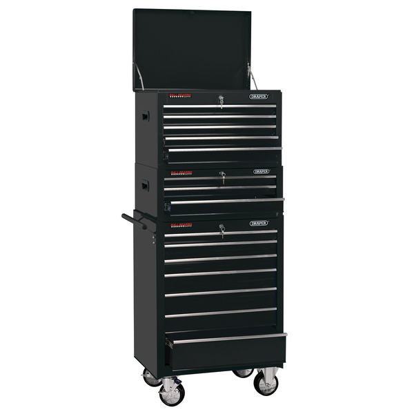 Draper 04594 Combined Roller Cabinet and Tool Chest, 15 Drawer, 26