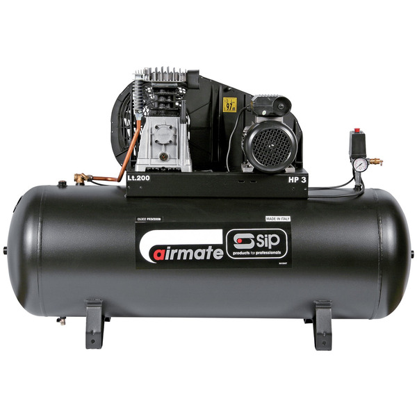 SIP SIP-05302 PX3/200-SRB 200ltr Belt Drive Compressor