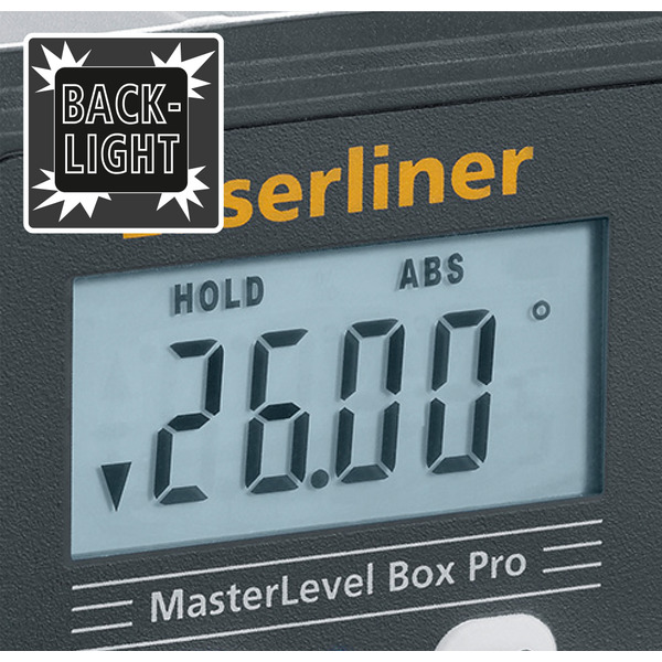 Laserliner 081262A Master Level Box Pro Digital Spirit Level