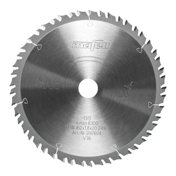 Mafell 092 604 TCT Sawblade 162mm 48 Tooth For MT55cc