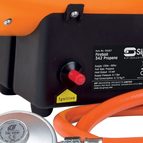 SIP SIP-09287 FIREBALL 342 Propane Space Heater