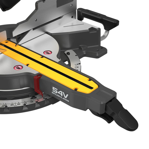 DeWalt DCS781X2-GB 54V 2x 9Ah 305mm Cordless Sliding Mitre Saw Kit