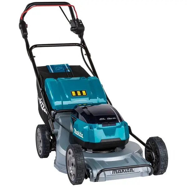 Makita DLM533PG2 18Vx2 (36V) Self-Propelled Aluminium deck 53cm Lawn Mower with 2x 6.0ah batts and D