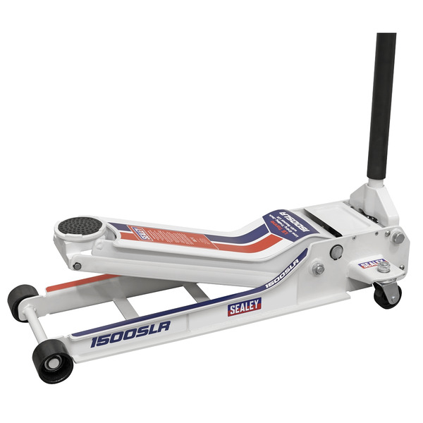 Sealey Low Profile Long Reach Rocket Lift Trolley Jack 1.5 Tonne