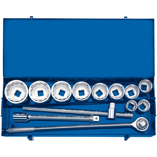 Draper Metric Socket Set in Metal case, 1