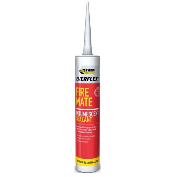 Everbuild FireMate Intumescent Sealant White 295ML - 486028
