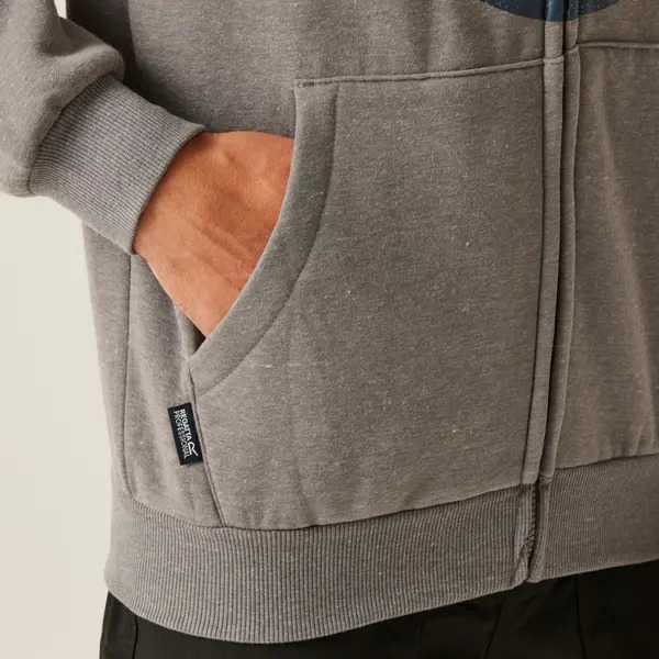 Regatta TRF702 68M 80 Original Zip Hoodie Rock Grey -  Various Sizes