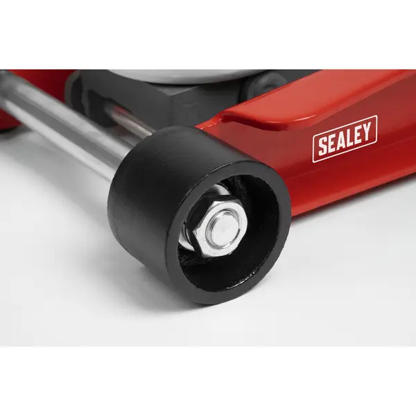 Sealey 2001LERECOMBO Trolley Jack & Cordless Impact Wrench Combo - Red