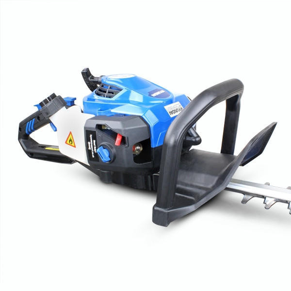 Hyundai 26cc 600mm Petrol Hedge Trimmer Cutter, Easy-Start & Lightweight 2-stroke | HYHT2600X