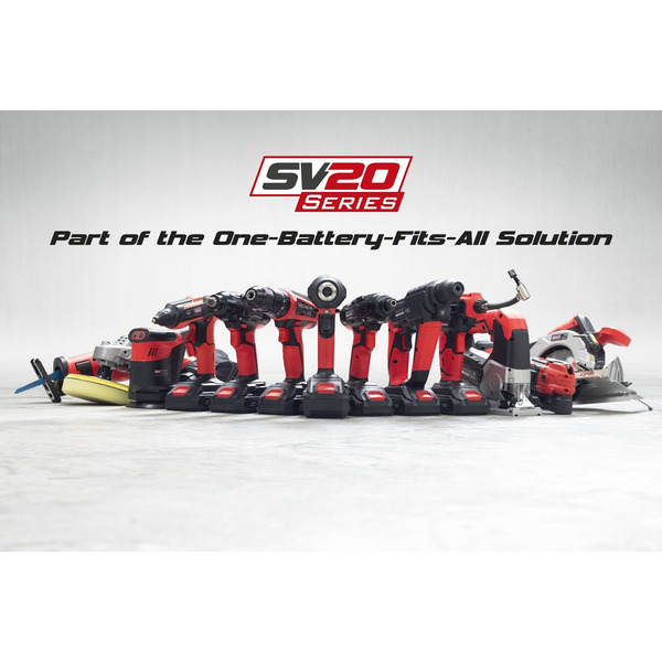 SV20 Series 25cm Cordless Chainsaw Kit 20V 4Ah - 2 Batteries