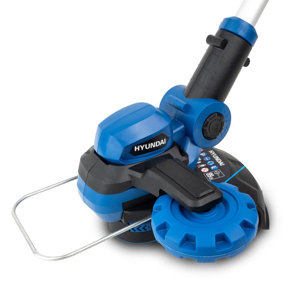 Hyundai 20V 2-in-1 Cordless Grass Trimmer and Lawn Edger 2Ah Battery, 25cm Cut | HY2187