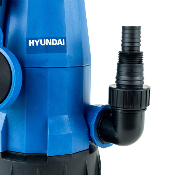 Hyundai 550w Submersible Pump, 25-32mm 1-1/2 Hose, Clean and Dirty Water Sump Pump, 7m Lift | HYSP550CD