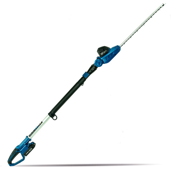 Hyundai 20V Li-Ion Cordless Pole Hedge Trimmer - Long Reach Battery Powered Pole Trimmer | HY2191