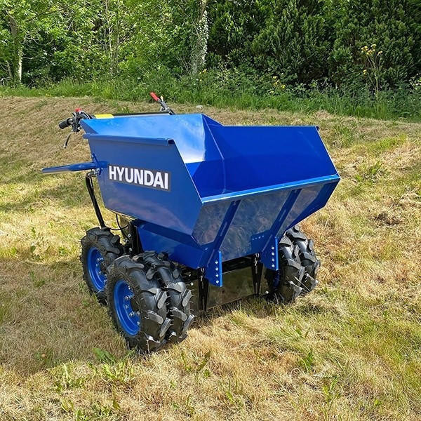 Hyundai 500kg 196cc 4x4 Drive Mini Dumper Power Barrow | HYMD500