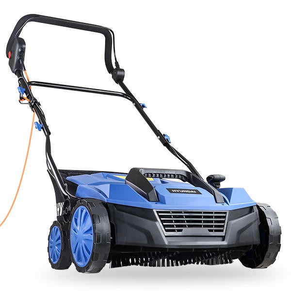 Hyundai 1600W 15'' 38cm Artificial Grass Sweeper Multi-use Brush 45L Collection Bag| HYSW1600E