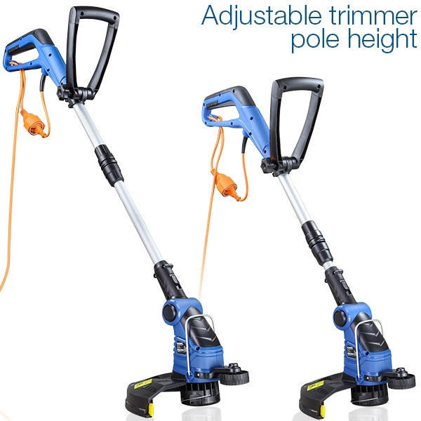 Hyundai 600W 2-in-1 Electric Grass Trimmer and Lawn Edger 30cm | HYTR600E