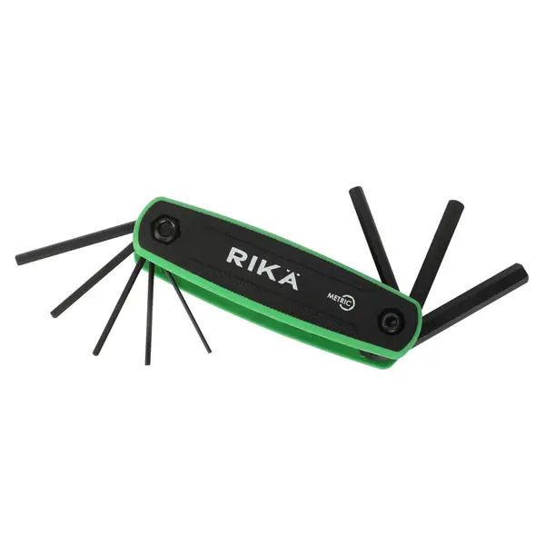 Rika HKEY008 Rikä 8-Piece Professional Folding Metric Hex Key Set