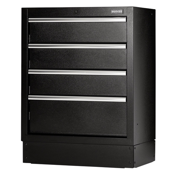 Draper BUNKER® Modular Floor Cabinet, 4 Drawer, 680mm