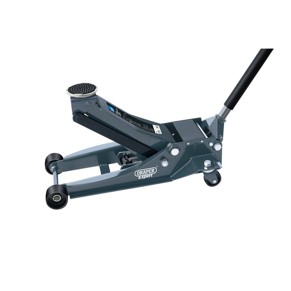 Draper Expert Professional Low Profile Garage Trolley Jack, 4 Tonne