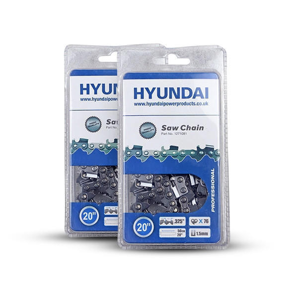 Hyundai 20 62cc Petrol Chainsaw, 2-Stroke Easy-Start | HYC6200X