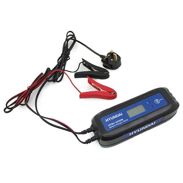 Hyundai 4 Amp SMART Battery Charger 6v/12v | HYSC-4000M