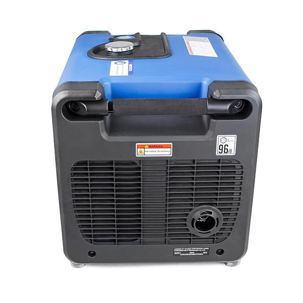 Hyundai 4000W / 4.0kW Portable Petrol Inverter Generator, Remote Keyfob & Electric Start, Wheel Kit & Closed Case Design | HY4500SEI