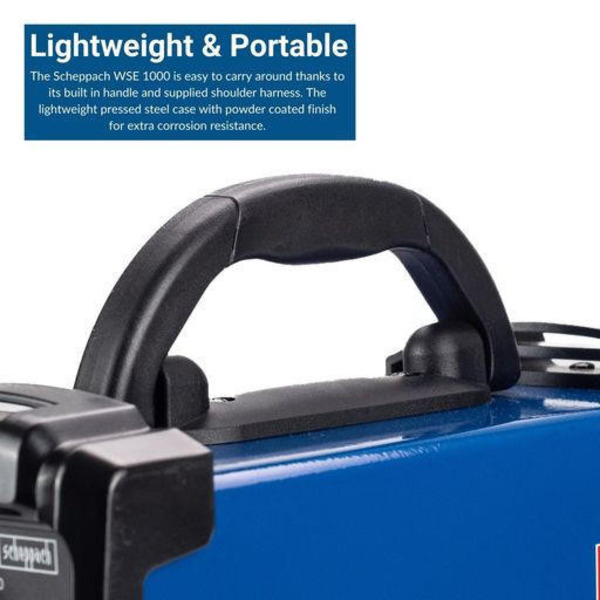 Scheppach 130 Amp Electric Inverter Arc Welder | WSE1000
