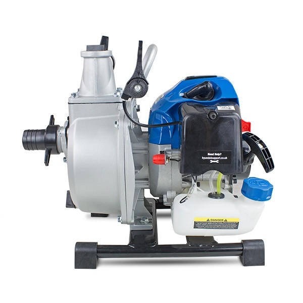 Hyundai 35mm 1.5'' Petrol Clean Water Pump, 35m Total Head, 8m Lift, 250L/min Flow Rate, Lightweight | HYWP4300X
