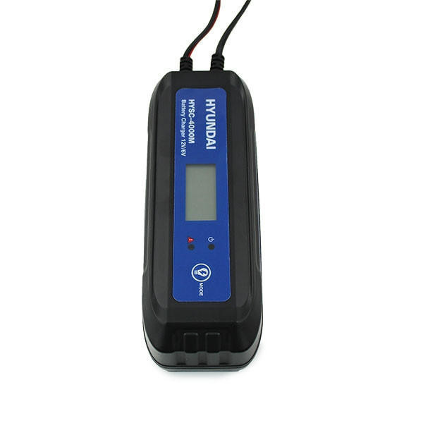 Hyundai 4 Amp SMART Battery Charger 6v/12v | HYSC-4000M