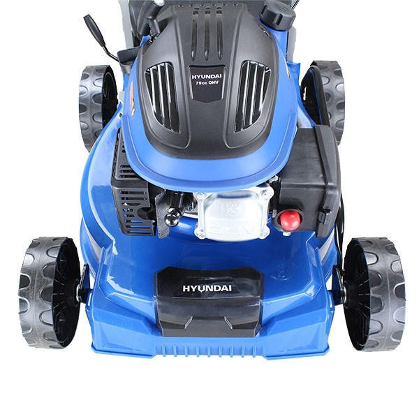 Hyundai Petrol Lawnmower 79cc 400mm Push Rotary | HYM400P