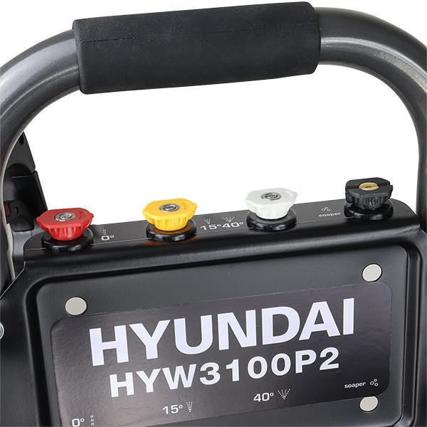 Hyundai 3100psi Petrol Pressure Washer & 18 Rotary Flat Surface Cleaner | HYW3100P2+85.403.005