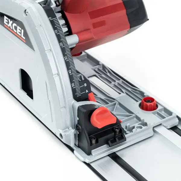 Excel 11570 165mm Plunge Saw 1200W/240V with Guide Rail Set