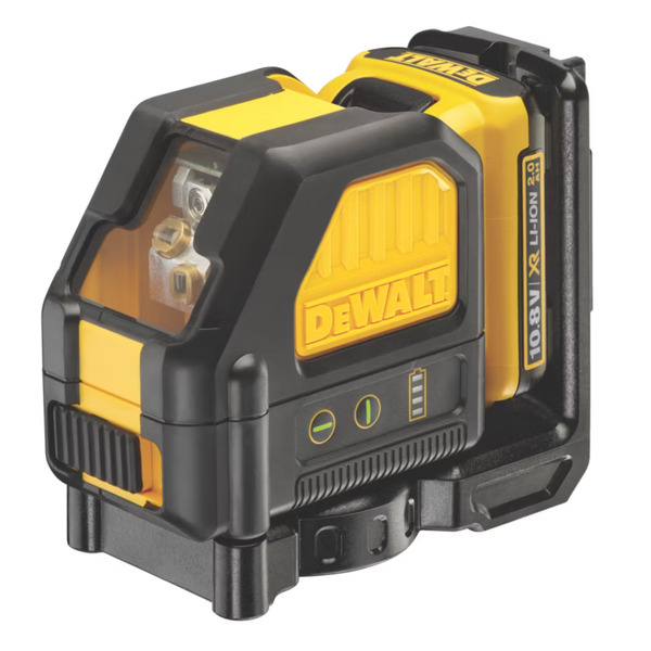 DeWALT DCE088D1G Self-Levelling Green Cross Line Laser 12V 1 x 2.0Ah Li-ion