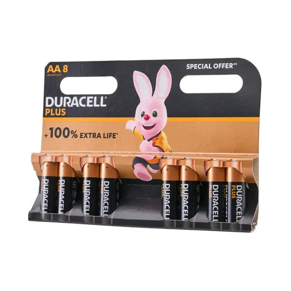 XMS26DURAA XMS Duracell AA Battery Pack (8 Pack)