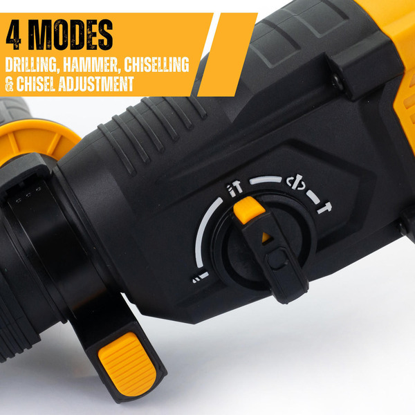 JCB Corded Electric 1050W SDS Plus Rotary Hammer | 21-RH1050