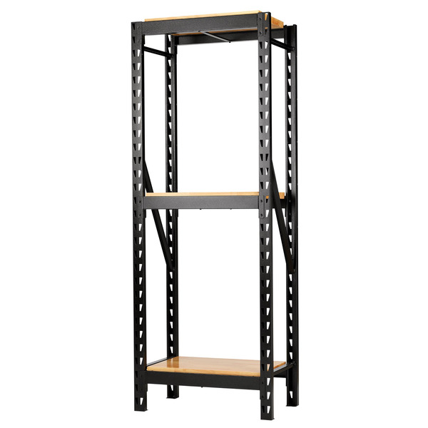 Draper BUNKER® 14 Piece Modular 3 Tier Racking with Hardwood Shelving, 750mm