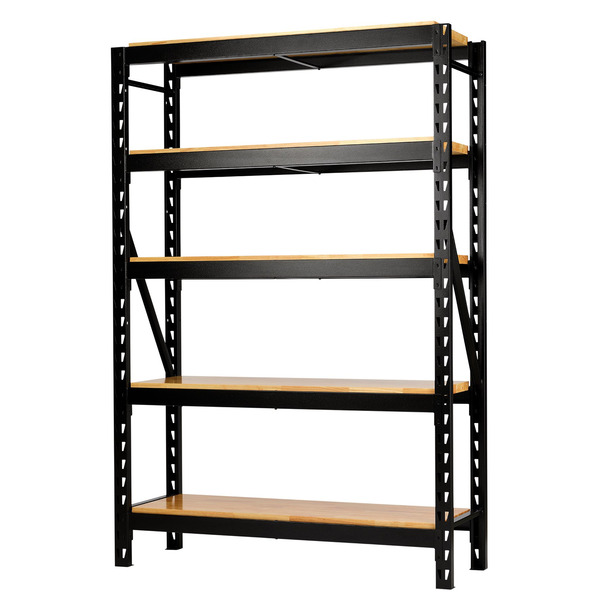 Draper BUNKER® 22 Piece Modular 5 Tier Racking with Hardwood Shelving, 1500mm