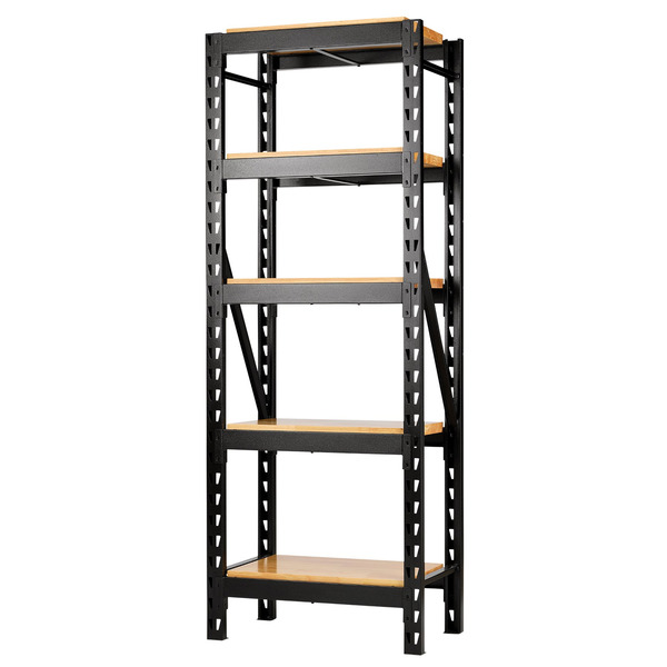Draper BUNKER® 22 Piece Modular 5 Tier Racking with Hardwood Shelving, 750mm