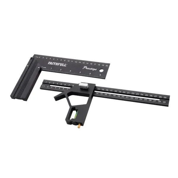 XMS26COMBTRY XMS Faithfull Combination & 200mm (8in) Try Square Set