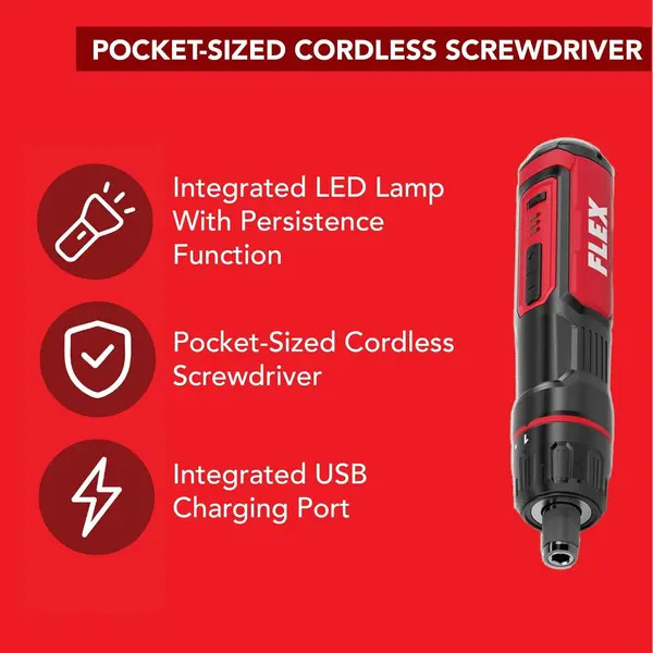 Flex 534549 4v Cordless Screwdriver SD 7-320 4