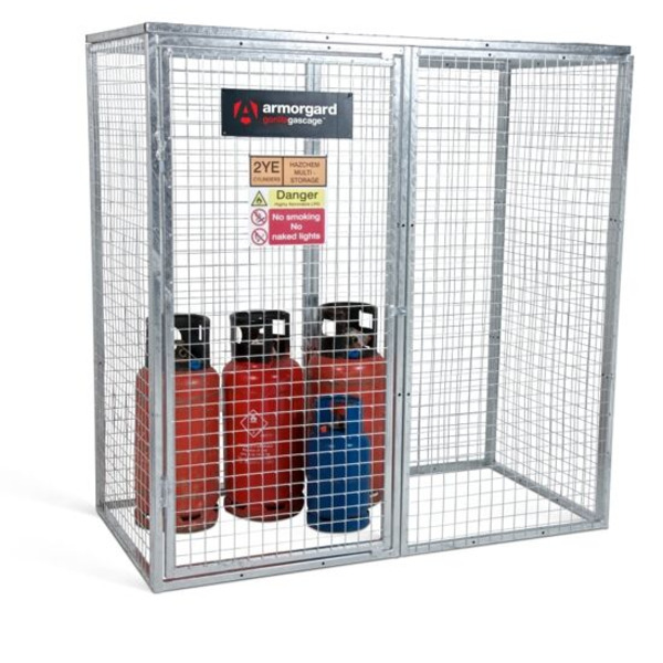 Armorgard GGC7 Gorilla Gas Cage, Modular Bolt-together Gas Cage - 1812 x 966 x 1831mm