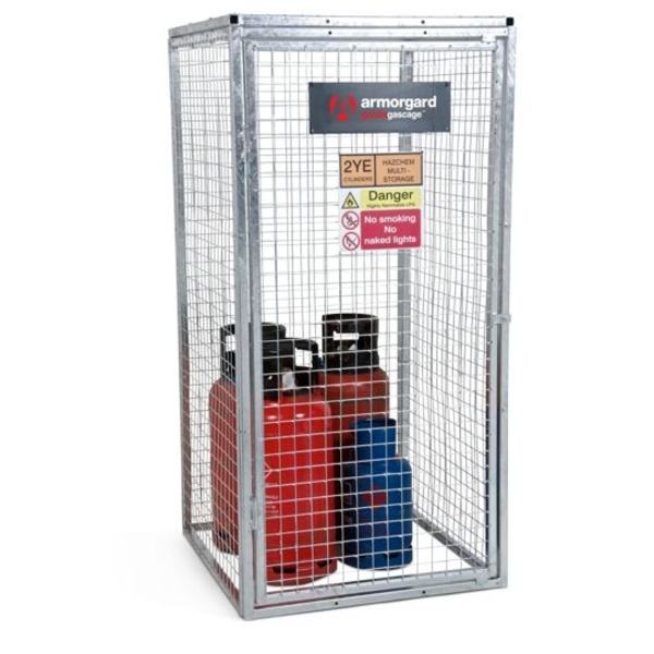 Armorgard GGC5 Gorilla Gas Cage, Modular Bolt-together Gas Cage - 912 x 966 x 1831mm
