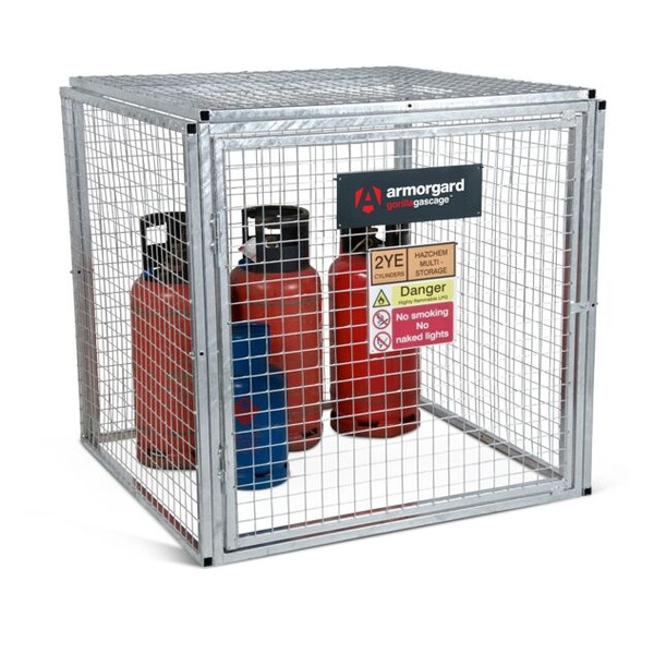 Armorgard GGC4 Gorilla Gas Cage, Modular Bolt-together Gas Cage - 1212 x 1266 x 1231mm
