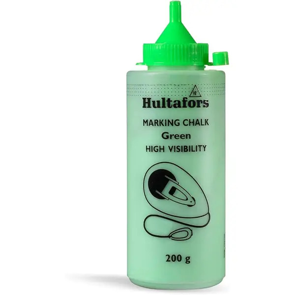 Hultafors HUL652733 Chalk Line Chalk High-vis Green 200g