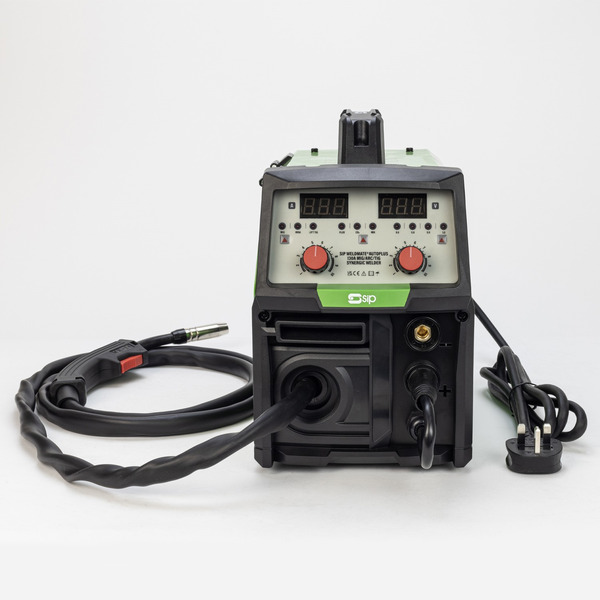 SIP WELDMATE Autoplus 130A MIG/ARC/TIG Synergic Inverter Welder - 05737