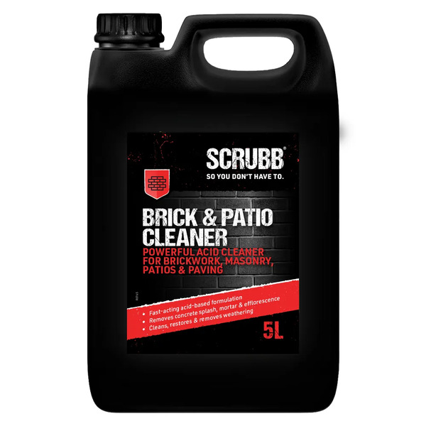 SCRUBB Brick & Patio Cleaner, 5L