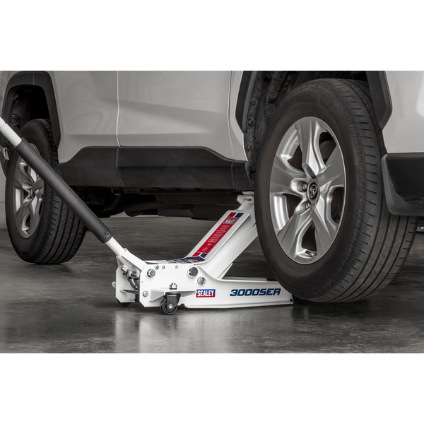 Sealey Low Profile Trolley Jack with Rocket Lift 3 Tonne