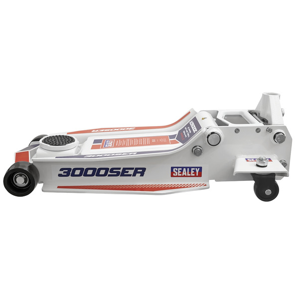 Sealey Low Profile Trolley Jack with Rocket Lift 3 Tonne