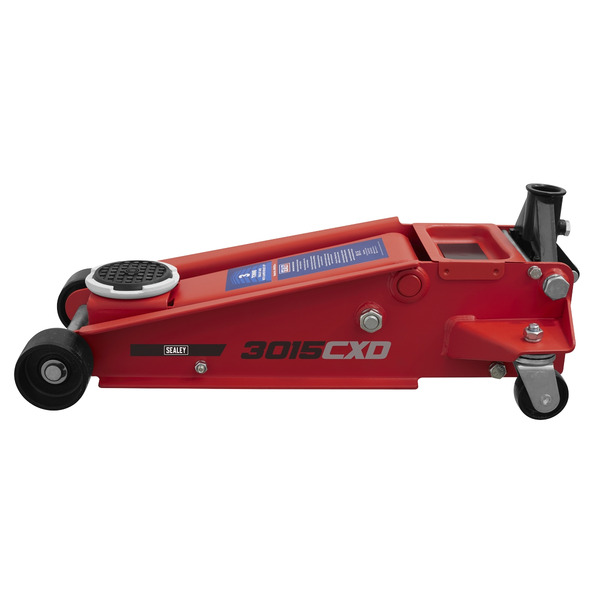 Sealey Trolley Jack with Super Rocket Lift 3 Tonne